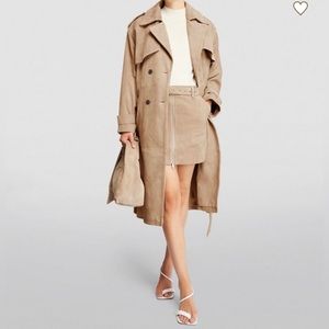 NWT Anine Bing Finley Trench Coat